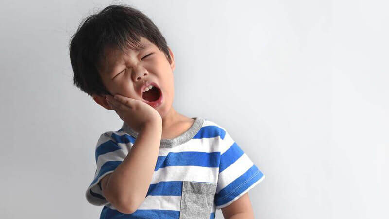 دندان درد در کودکان نشانه چیست؟